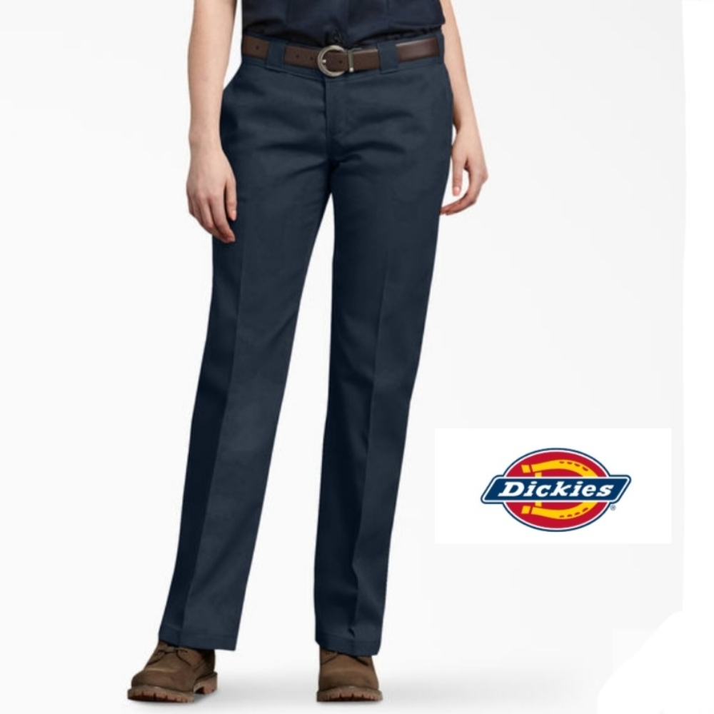 Dickies Women's 774 Work Pants - Dark Navy Petite